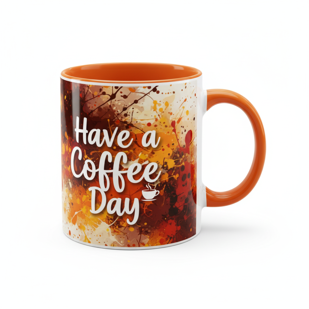Dual Tone Coffee Mug 11oz
